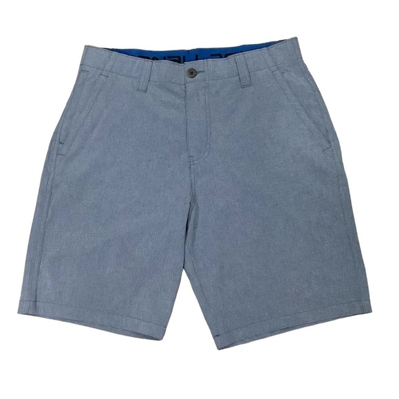 Men's Denali 32 Medium Golf Shorts Khakis Chino Blue Lightweight Stretch NWOT - Picture 2 of 8